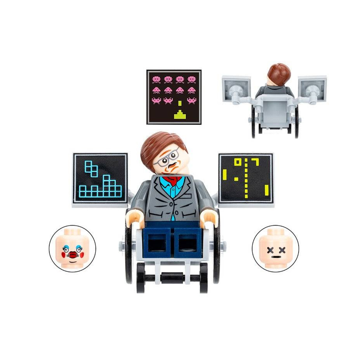 Stephen Hawking Custom Minifigures