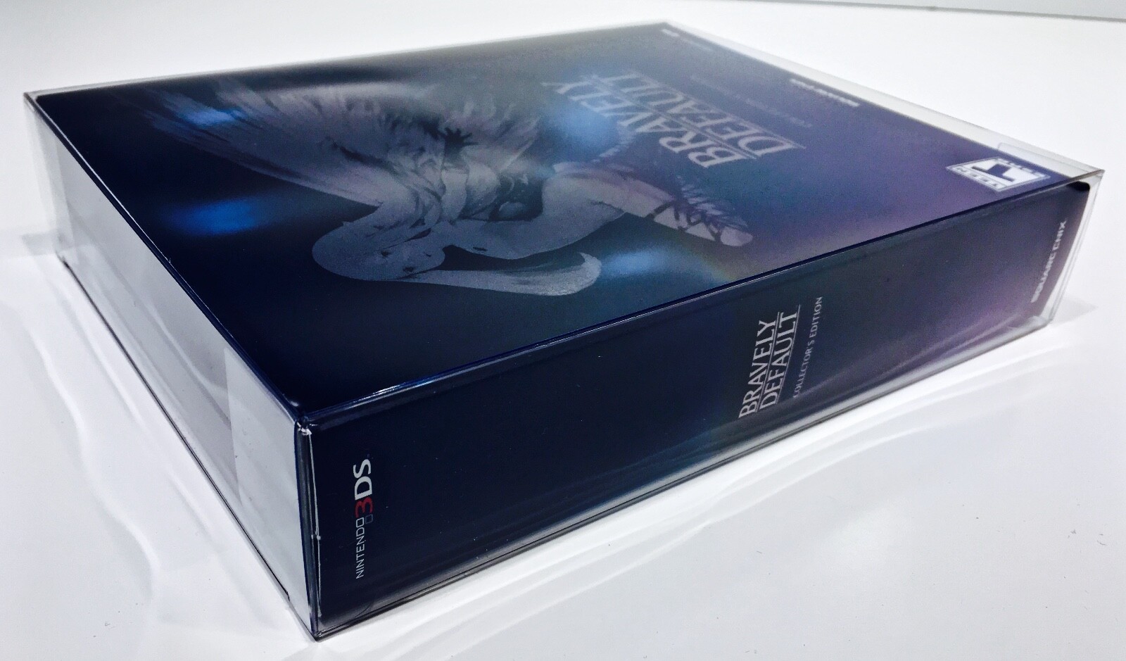 1 Box Protector BRAVELY DEFAULT Nintendo 3DS Custom Clear Plastic Display Case