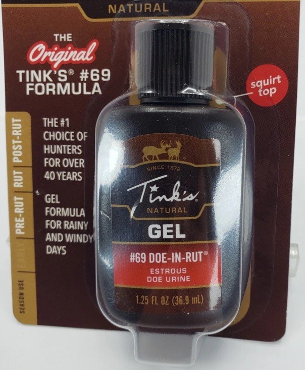 Tinks W6302 Doe-In-Rut #69 Buck Deer Hunting Scent 1.25oz Lure Gel