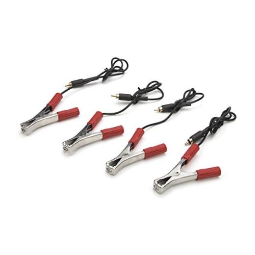 Microphone Transmitter Lead and Clamp Replacement Pack for Wireless 4-Pack