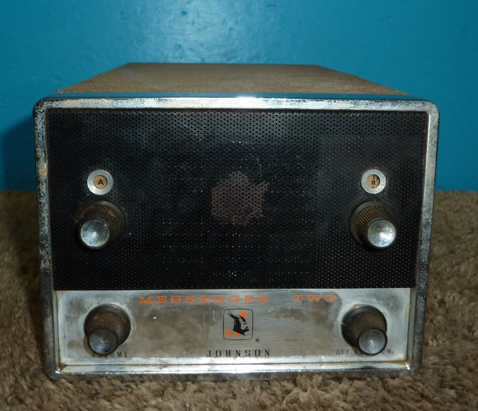 EF Johnson Viking Messenger Two CB Radio As-is