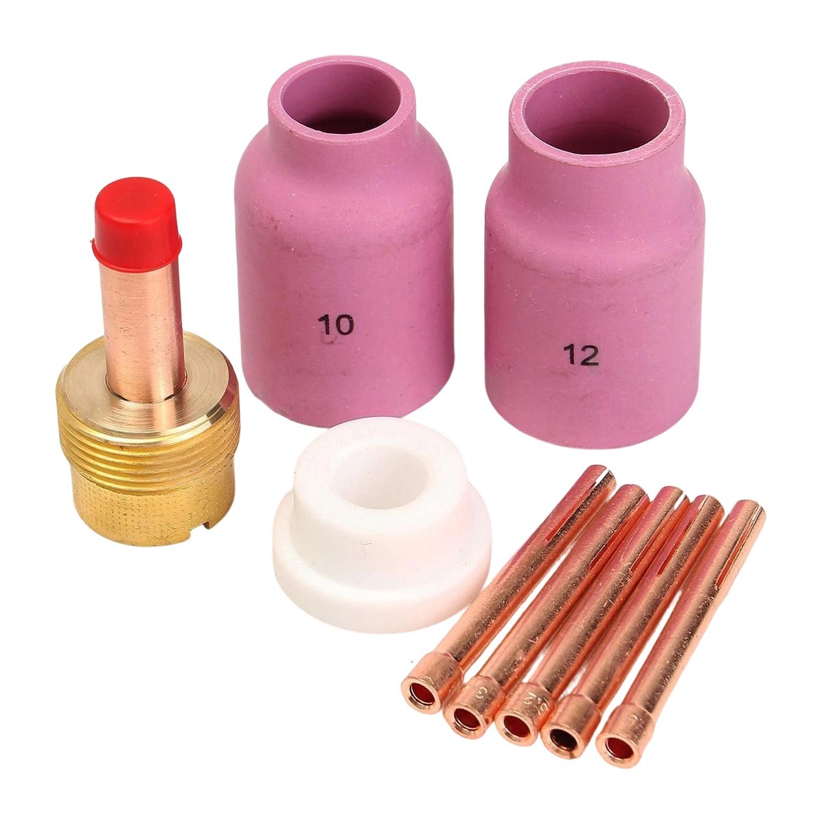 For WP-17 For WP-18 For WP-26 Compatible Gas Lens Kit 3/32 inch TIG Welding