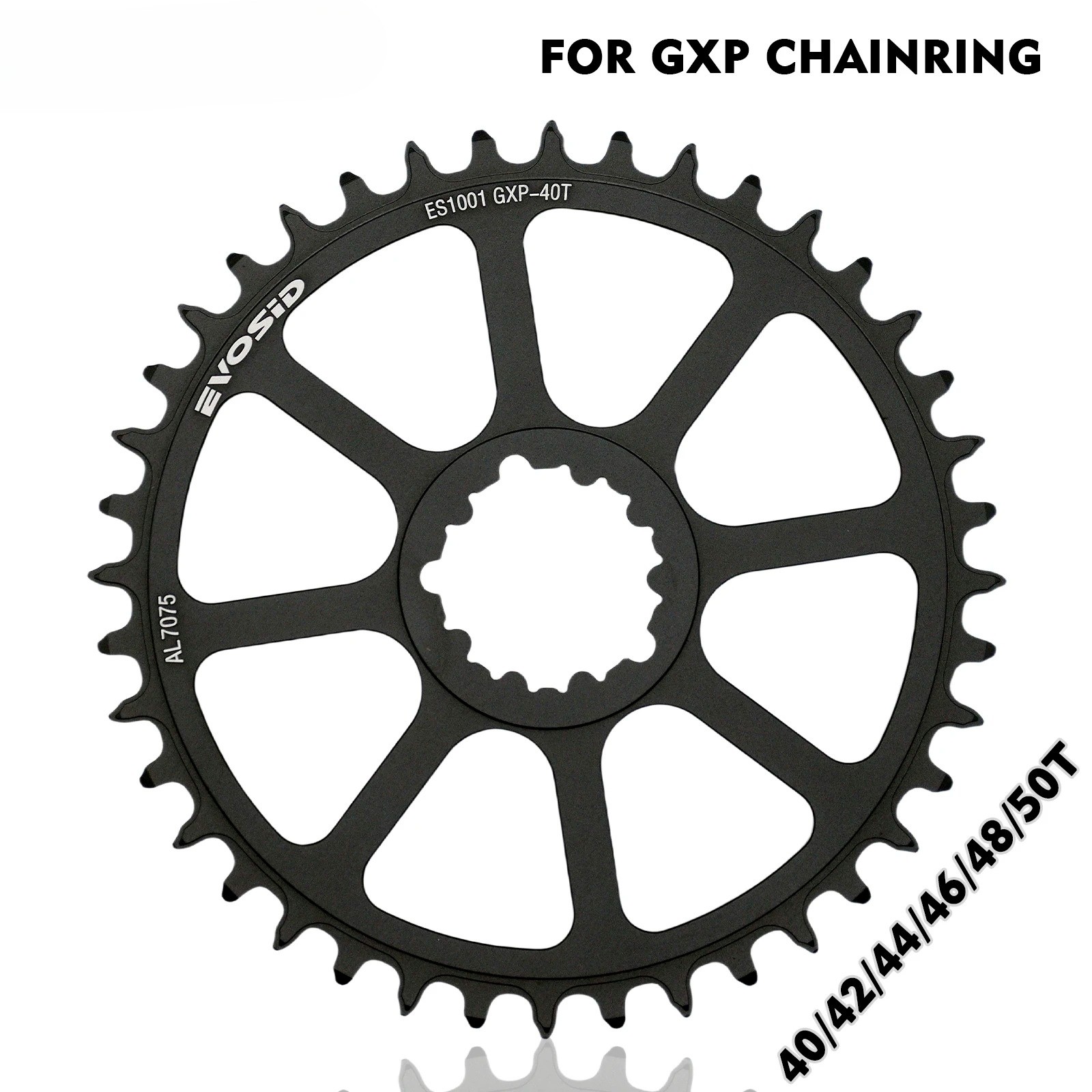 Road Bike 40-50T Ultralight Directly Install Narrow Wide Teeth Single Chainwheel