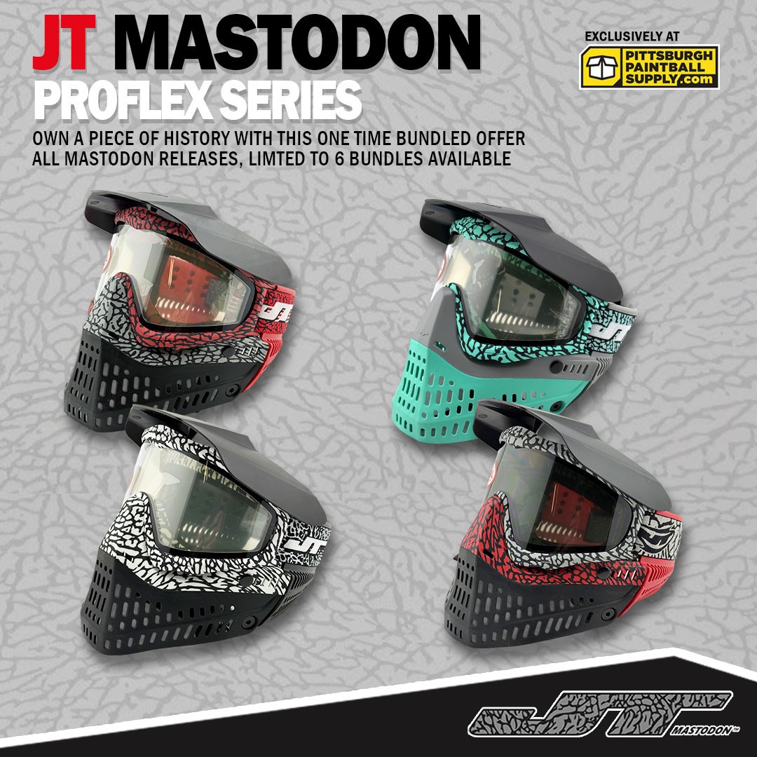 JT Spectra Proflex LE Goggle - Mastodon Series Collection Bundle + FREE Gift