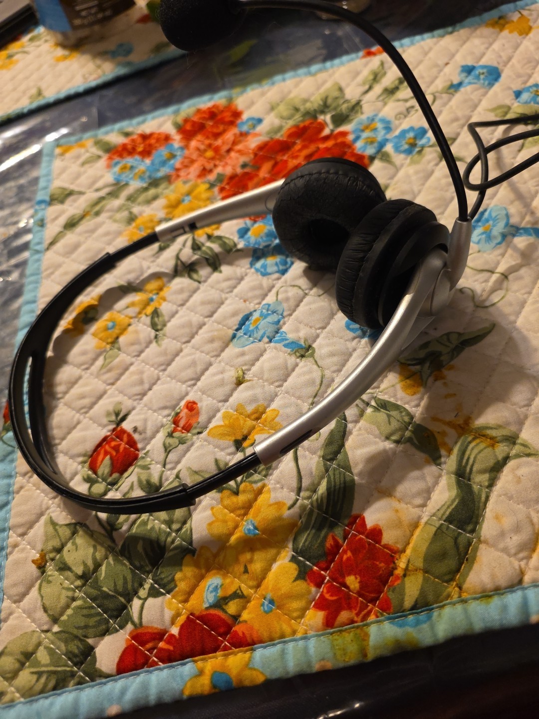 Logitech Over the Ear Headset And Microphone