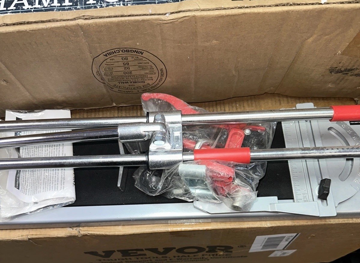 Finch & Clay Three In One Floor Tile Cutter Item 68979 Tile Cutter