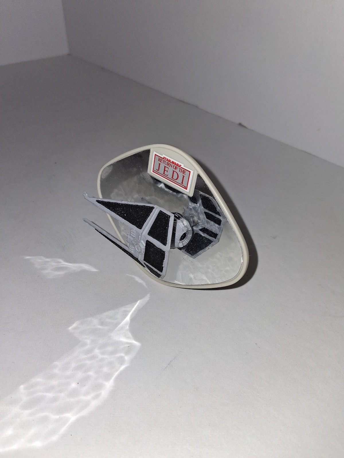 Built Star Wars MPC Mirr-a-kit TIE Interceptor #4-1102