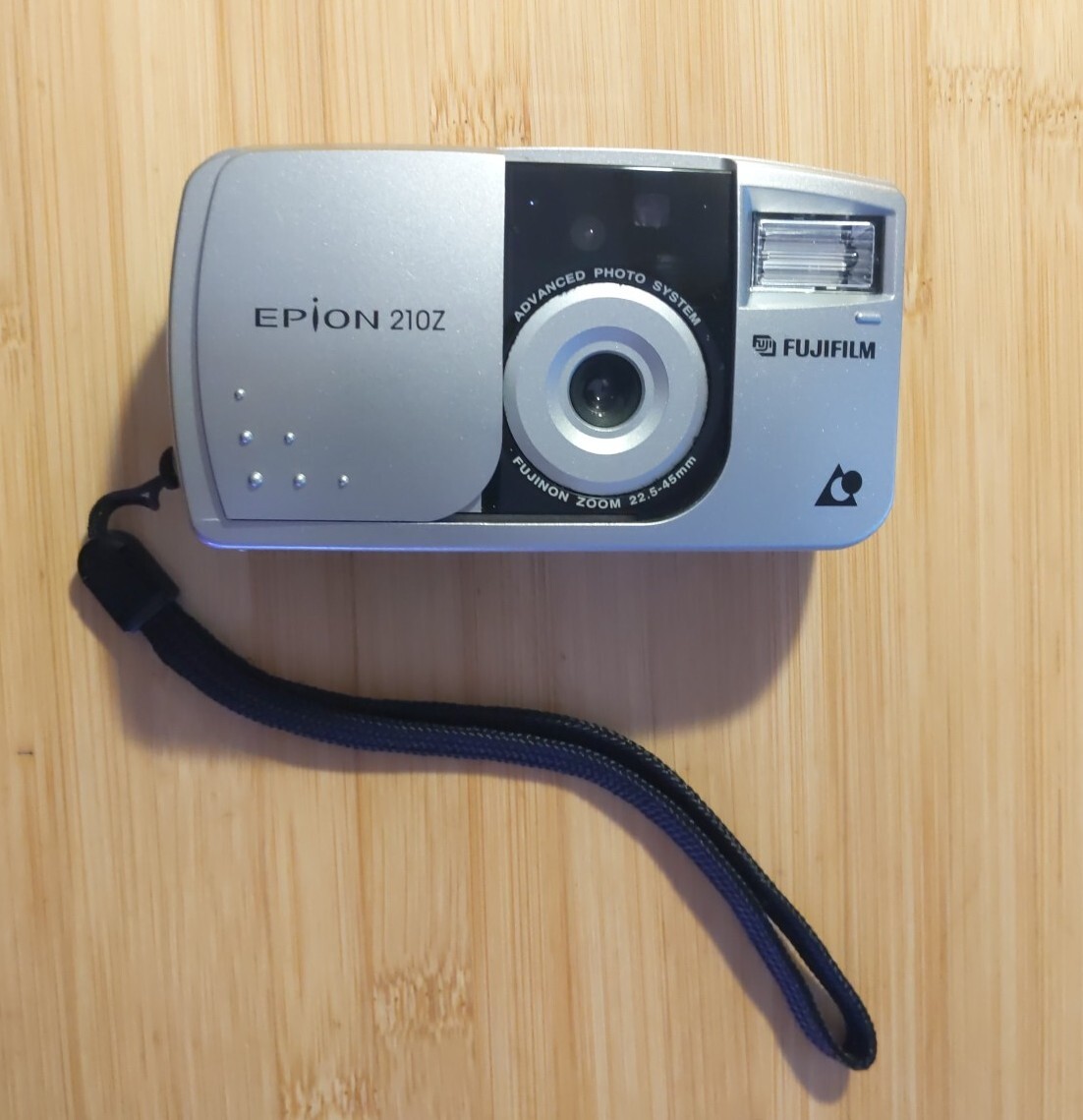 Fujifilm Epion 210z Silver Film Camera Untested As-is