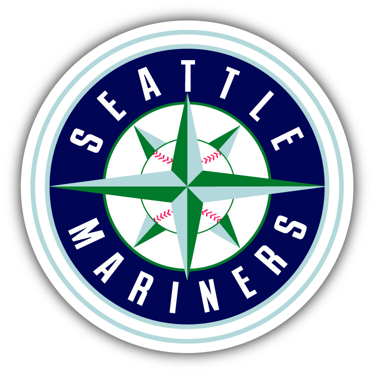 Seattle Mariners MLB Baseball Sport Logo Car Bumper Sticker Decal  "SIZES"
