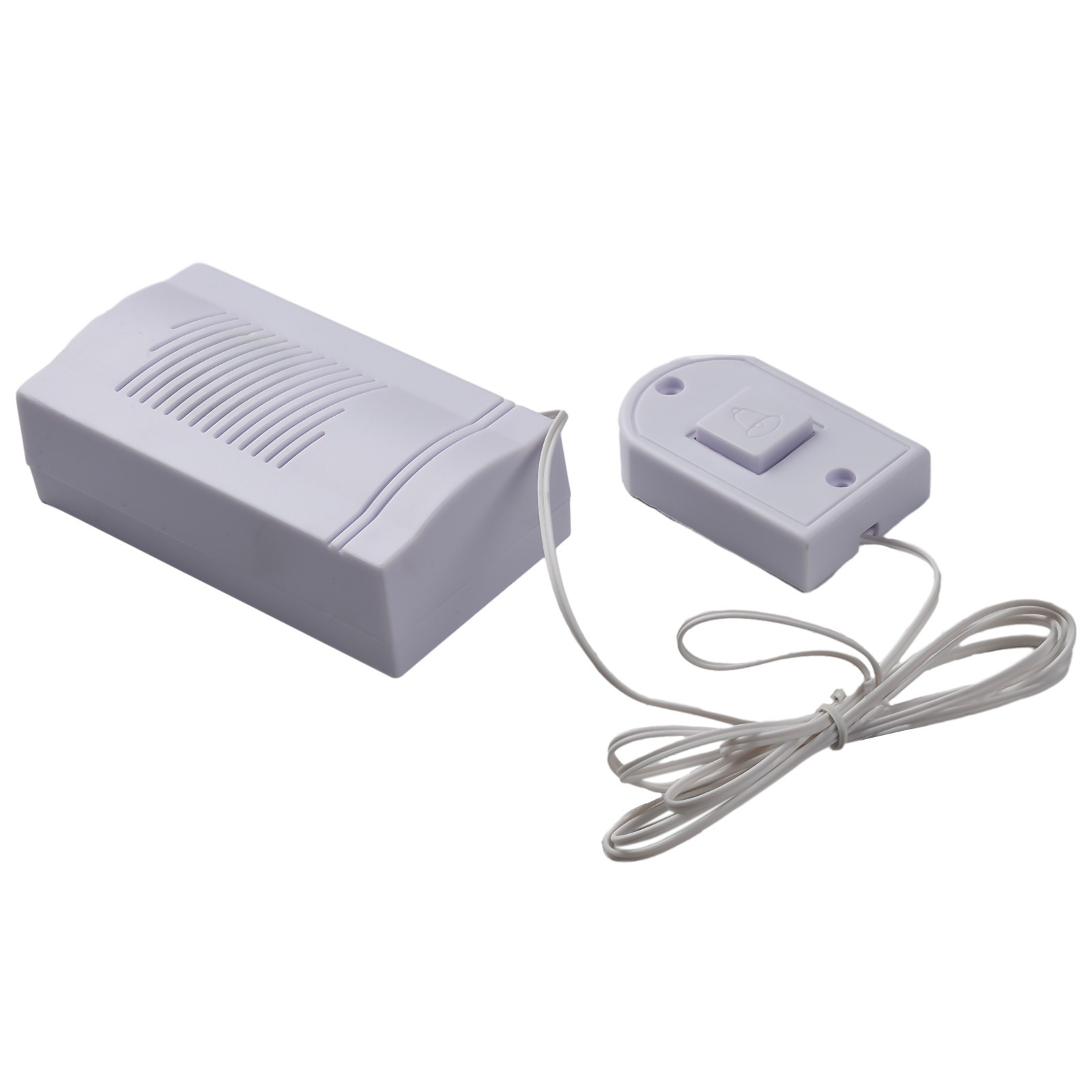 Wired Guest Welcome Door Bell Security Smart Wired Doorbell PUSH BUTTON Kits Set