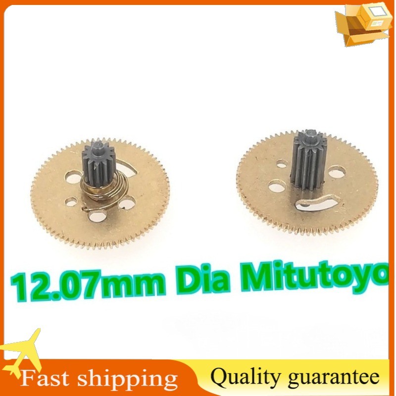 Mitutoyo Dial Caliper Replacement Part Pinion Assy Back Assy Gear 12.07mm Dia#SM