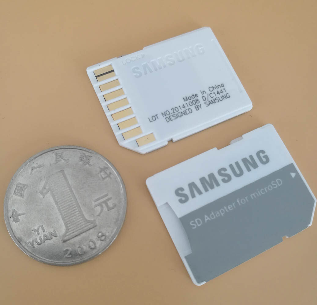 New Genuine Samsung Micro SD TransFlash TF To SD SDHC Card Adapter Transform
