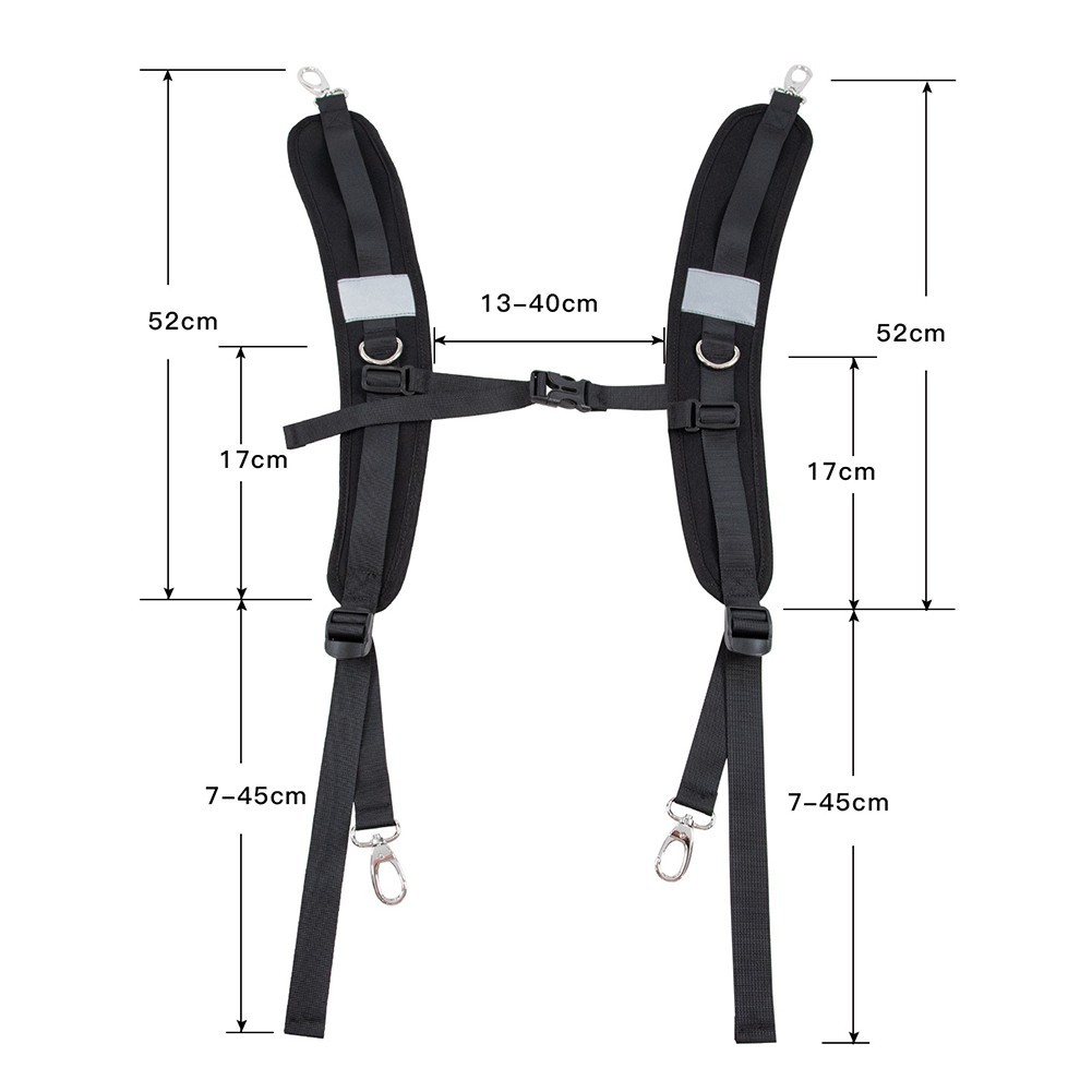 Safe Nighttime Walking Reflective Strip For Backpack Replacement Straps