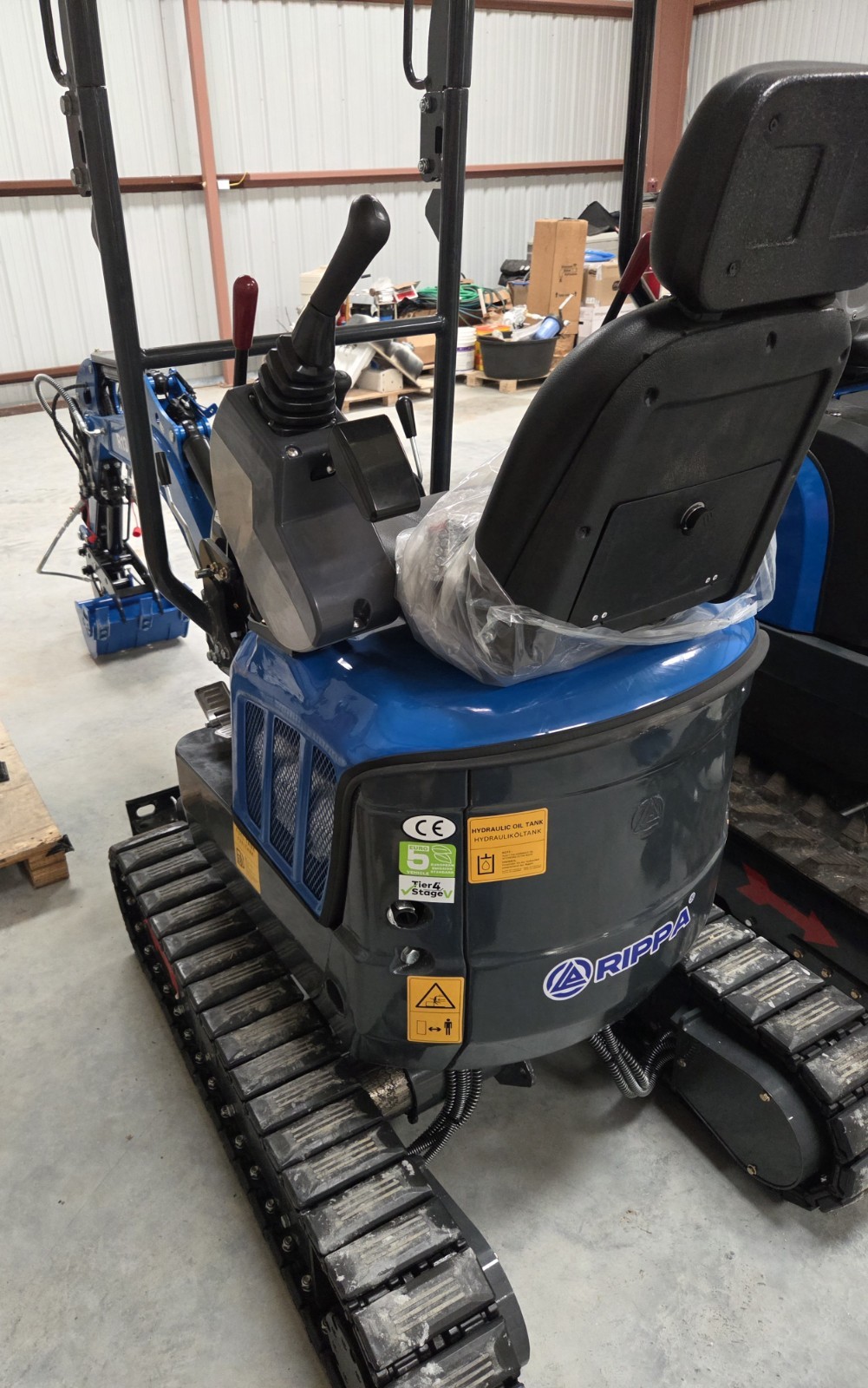 R13 Rippa Pro With Expansion Tracks and Swing Boom, Kubota Engine