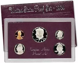 1984 Proof Set - 5 Coins ($0.91 FV) - Set