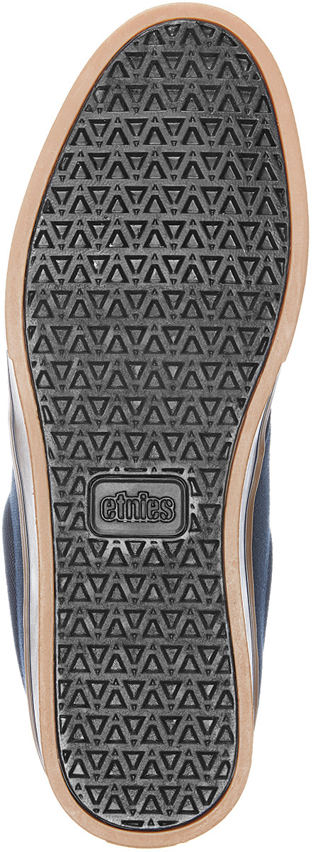 Etnies Men's Jameson 2 ECO Skate Shoe Navy/Gum/Gold - 4101000323-461, Navy/Gum/G