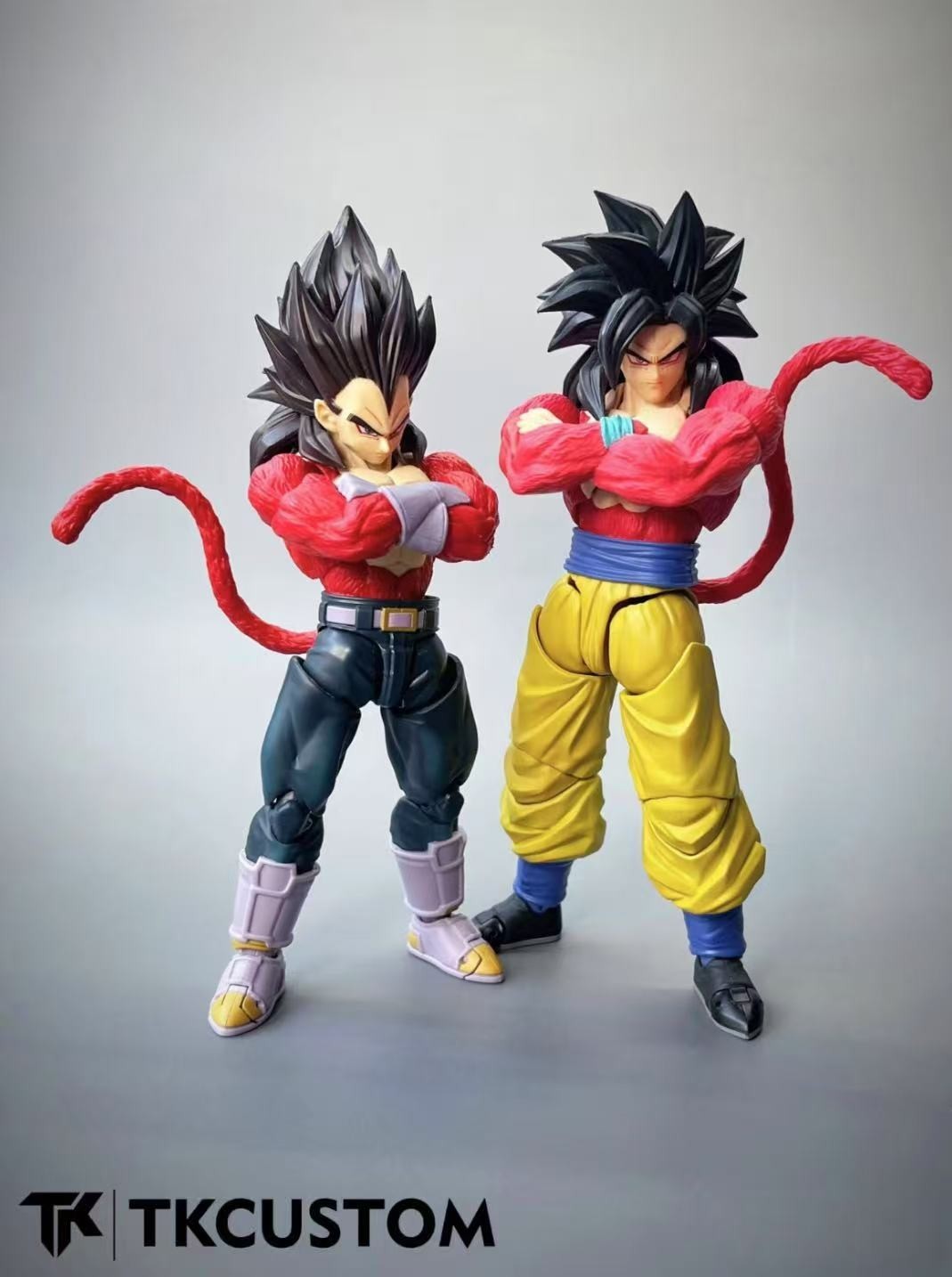 TK Custom 1/12 ssj4 Goku ssj4  Vegeta Super Saiyan Body Part Crossed Arms kit
