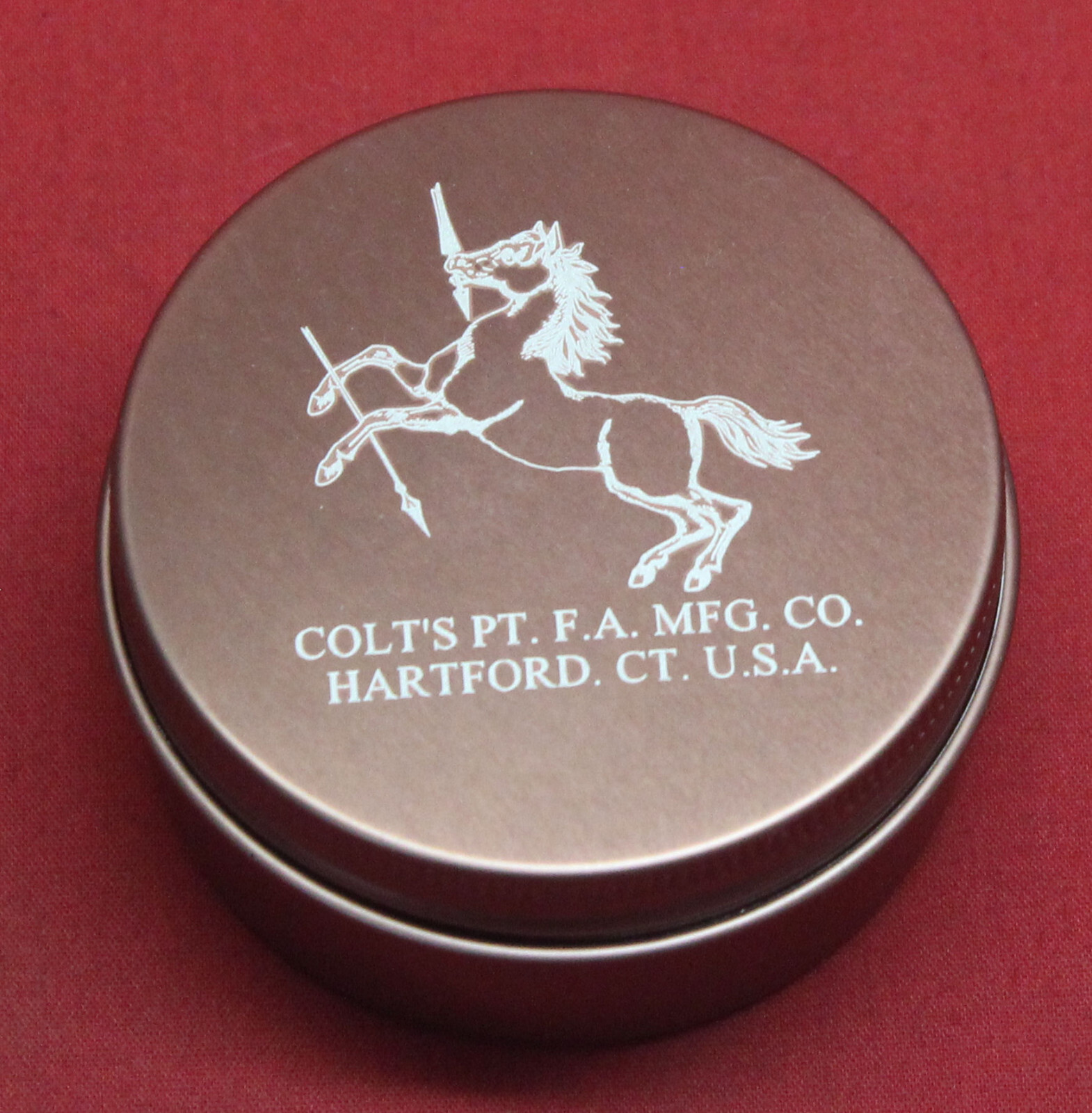 COLT Firearms 1911 & Revolver Bore Cleaning Patch Tin