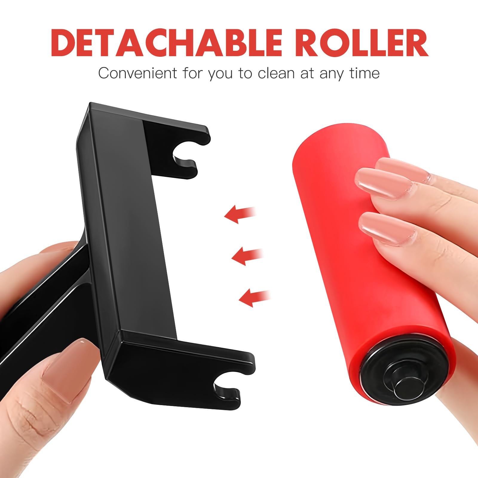 10 Pcs Diamond Drawing Rollers Soft Rubber Brayer Rollers for Crafting Art Su...