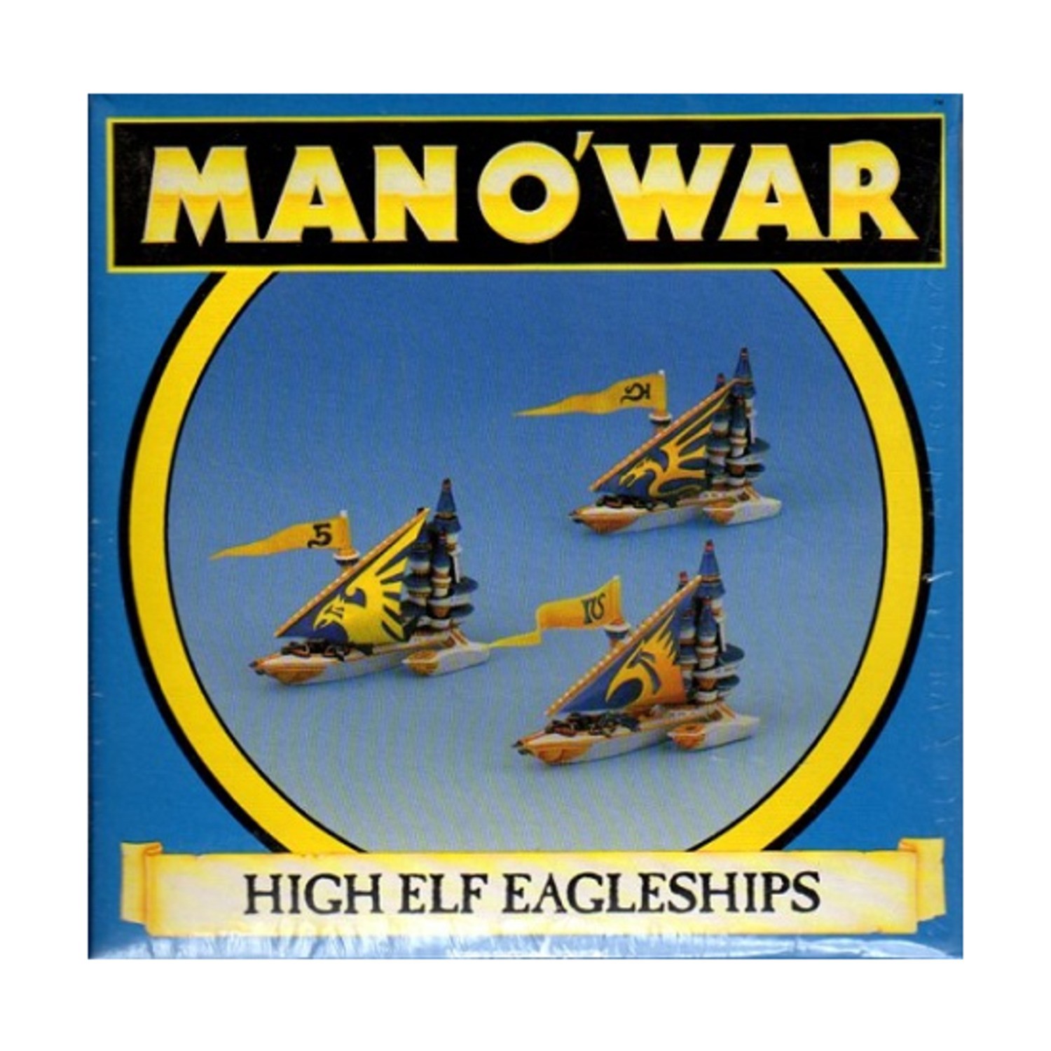 GW Man O' War High Elf Eagleships VG+/NM