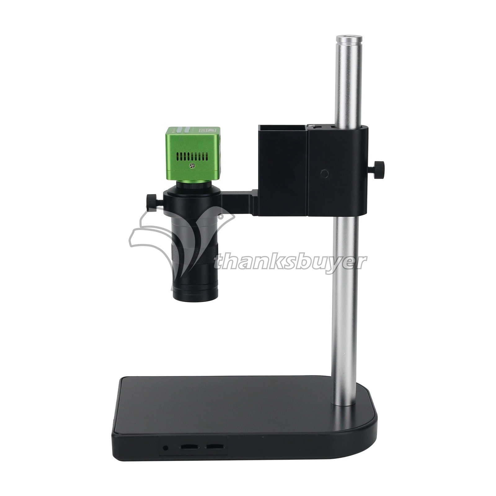 4K 41MP HDMI USB Video Microscope Camera Adjustable 150X C Mount Len Zoom Stand
