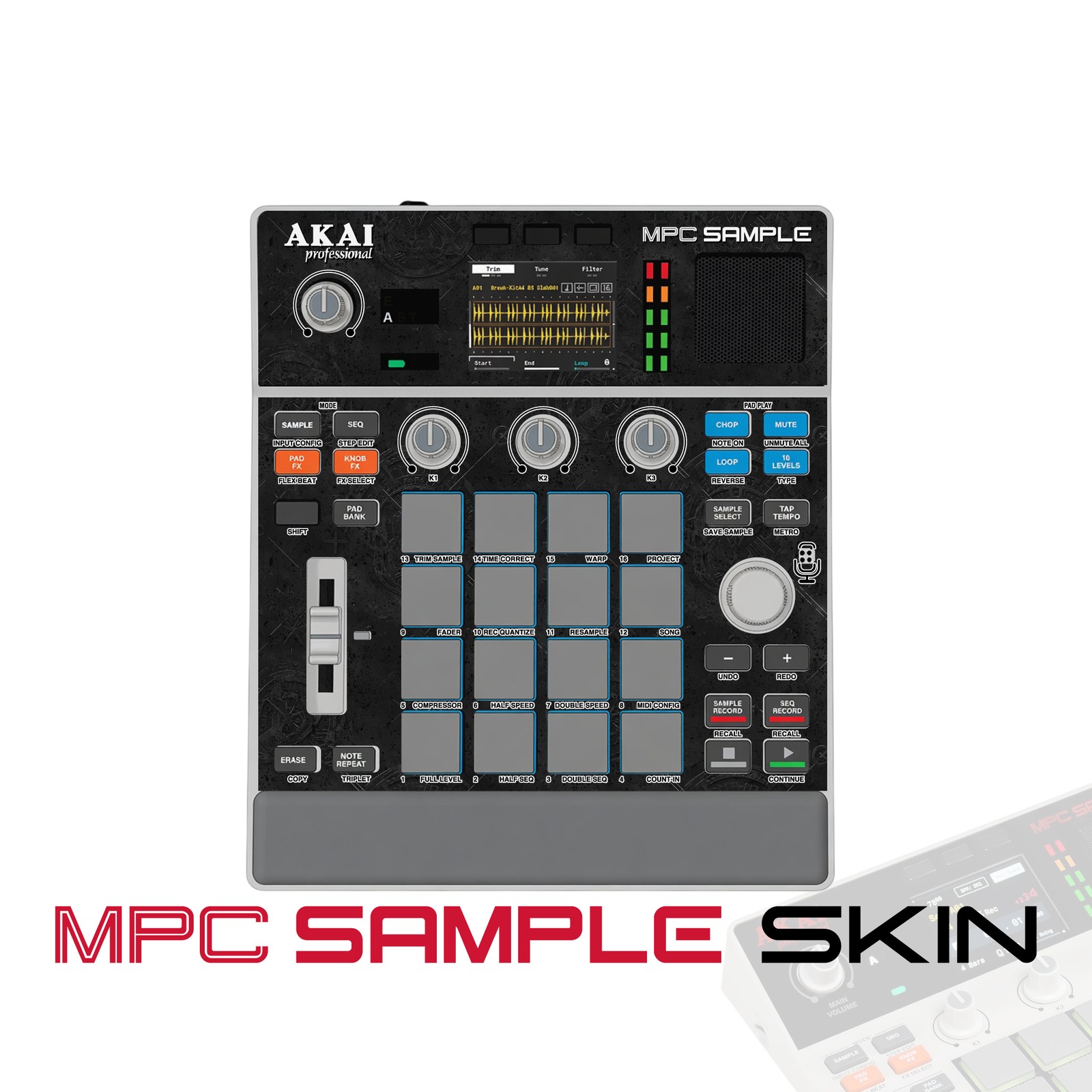 Akai MPC Sample Skin / Dark Phantom