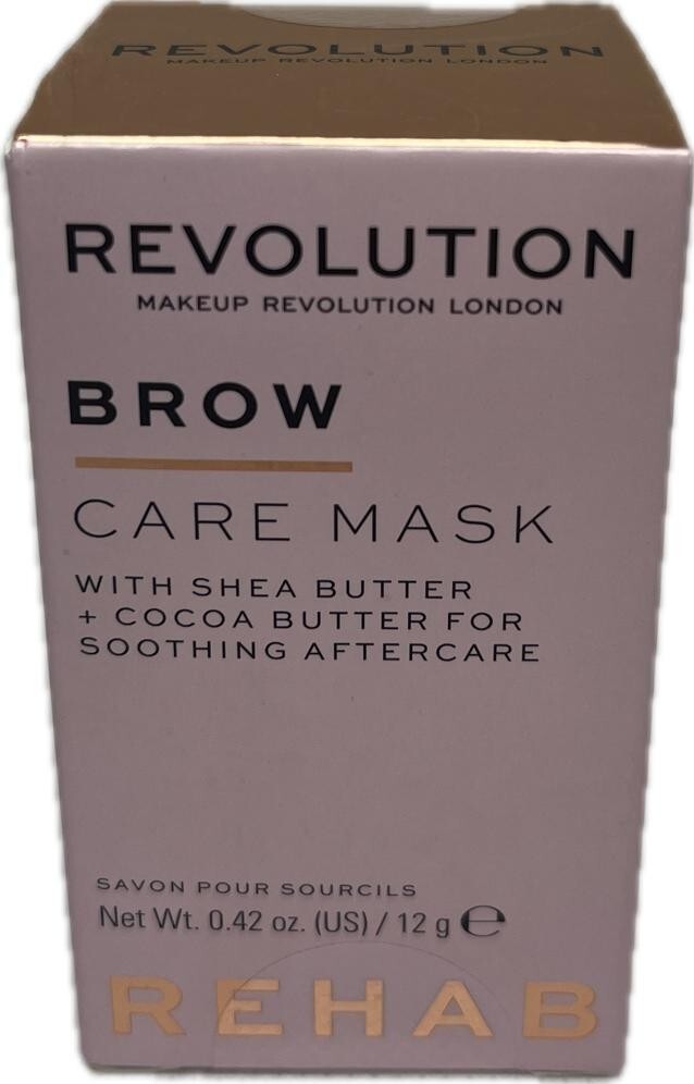1 Piece Revolution Brow Care Mask With Shea Butter 0.42 Oz Brand New And Sealed