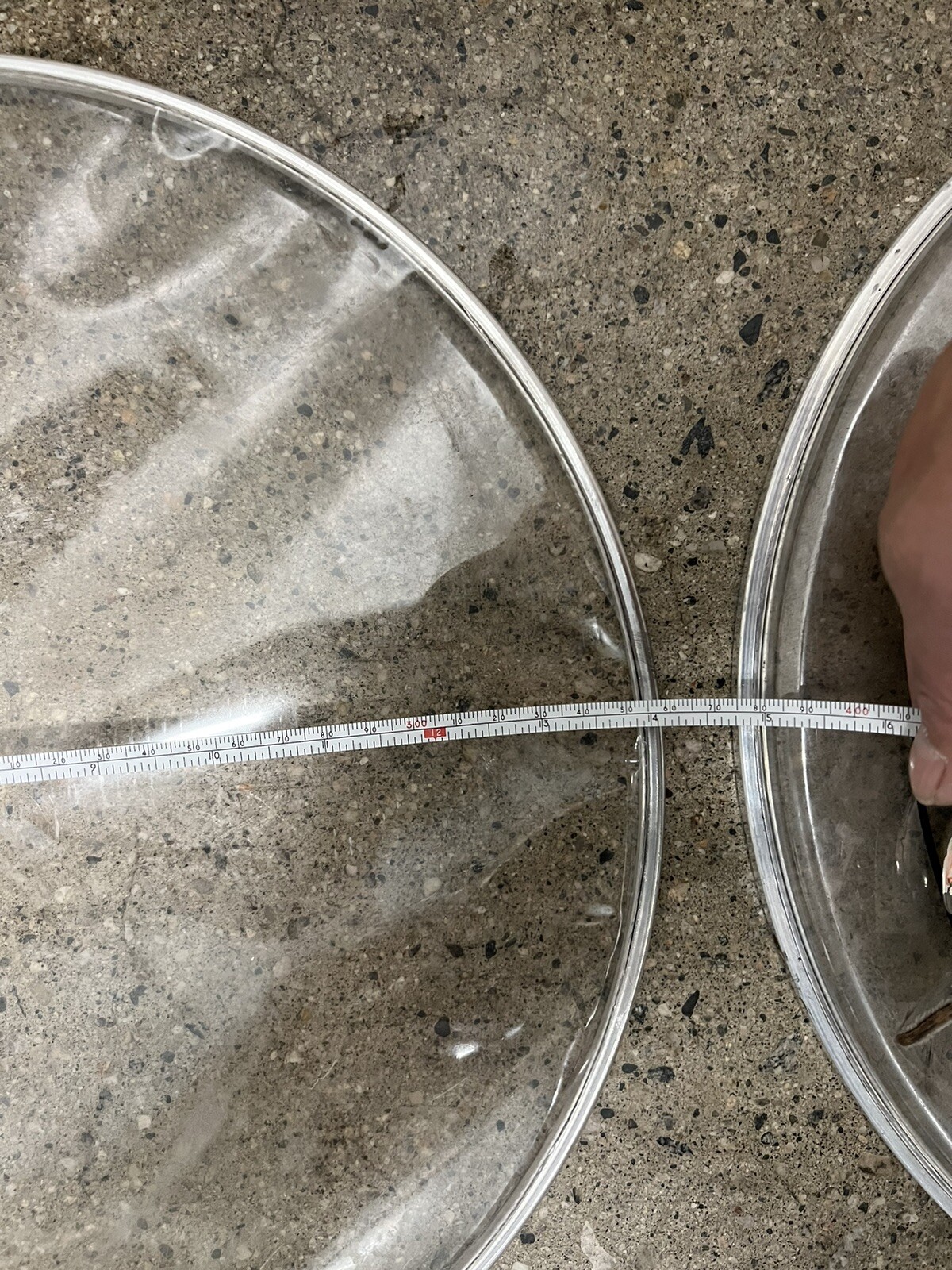 DRUM HEAD LOT LUDWIG EVANS CLEAR