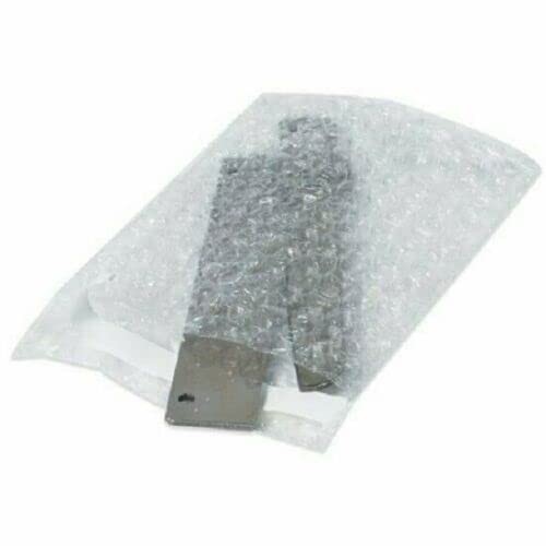 350-8x11.5 Bubble Out Pouches Bags Wrap Cushioning Self Seal 8x11.5, Clear