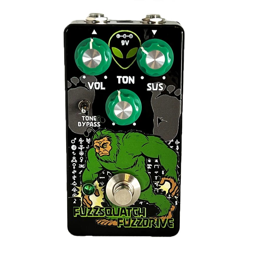 Interstellar Audio Machines Fuzzsquatch Fuzzdrive Fuzz Effects Pedal