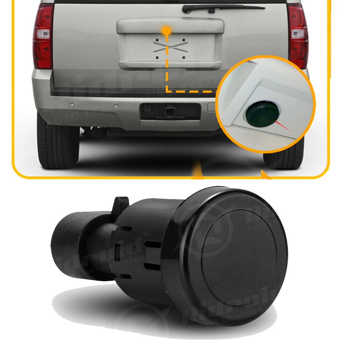 For 07-14 SUV GMC Tahoe Yukon Rear Liftgate Window Release Switch Button Control