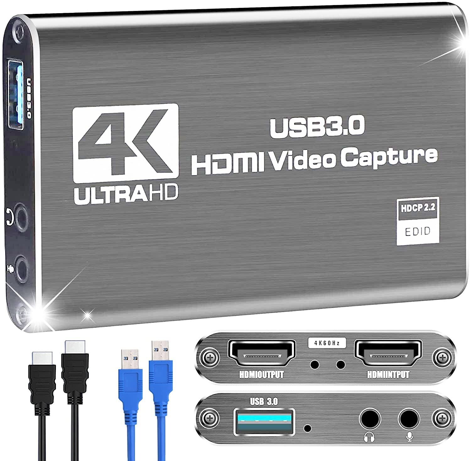 4K Audio Video Capture Card Hdmi