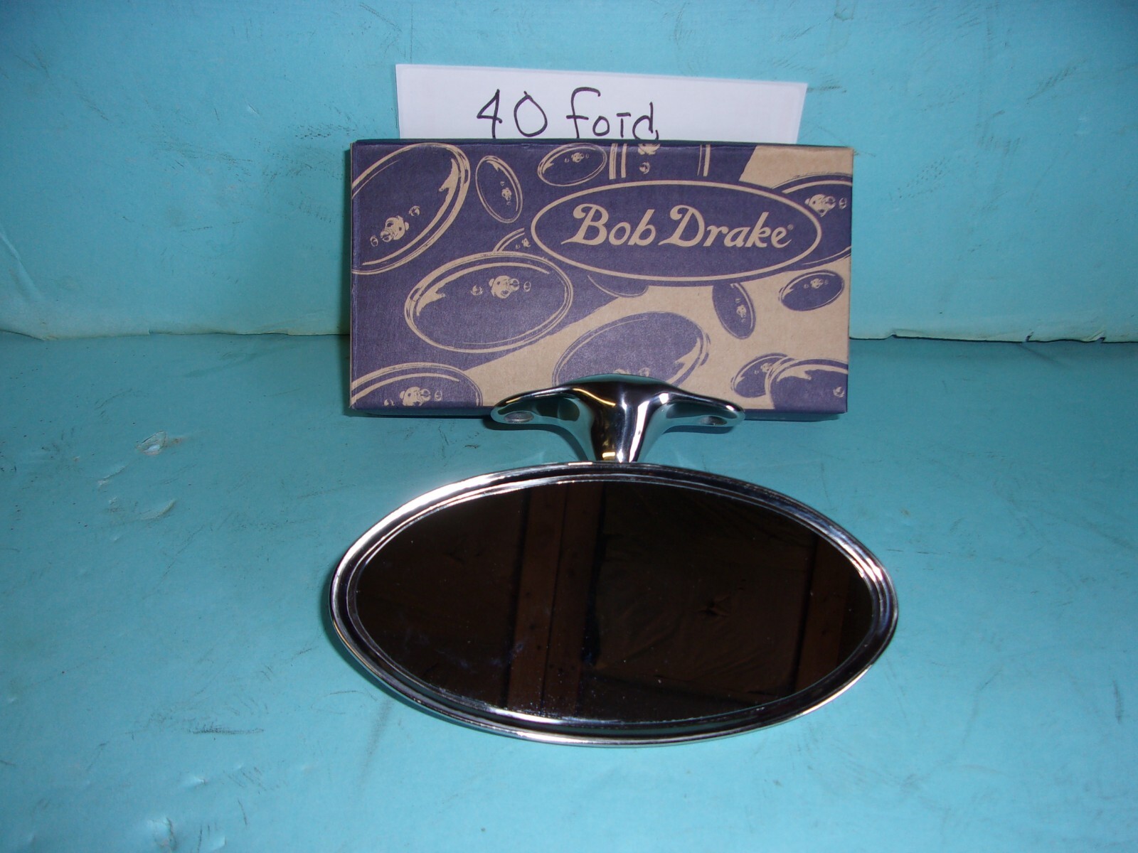 1940 Ford Closed car Interior rear view Mirror also fits 1940 -1947 Truck