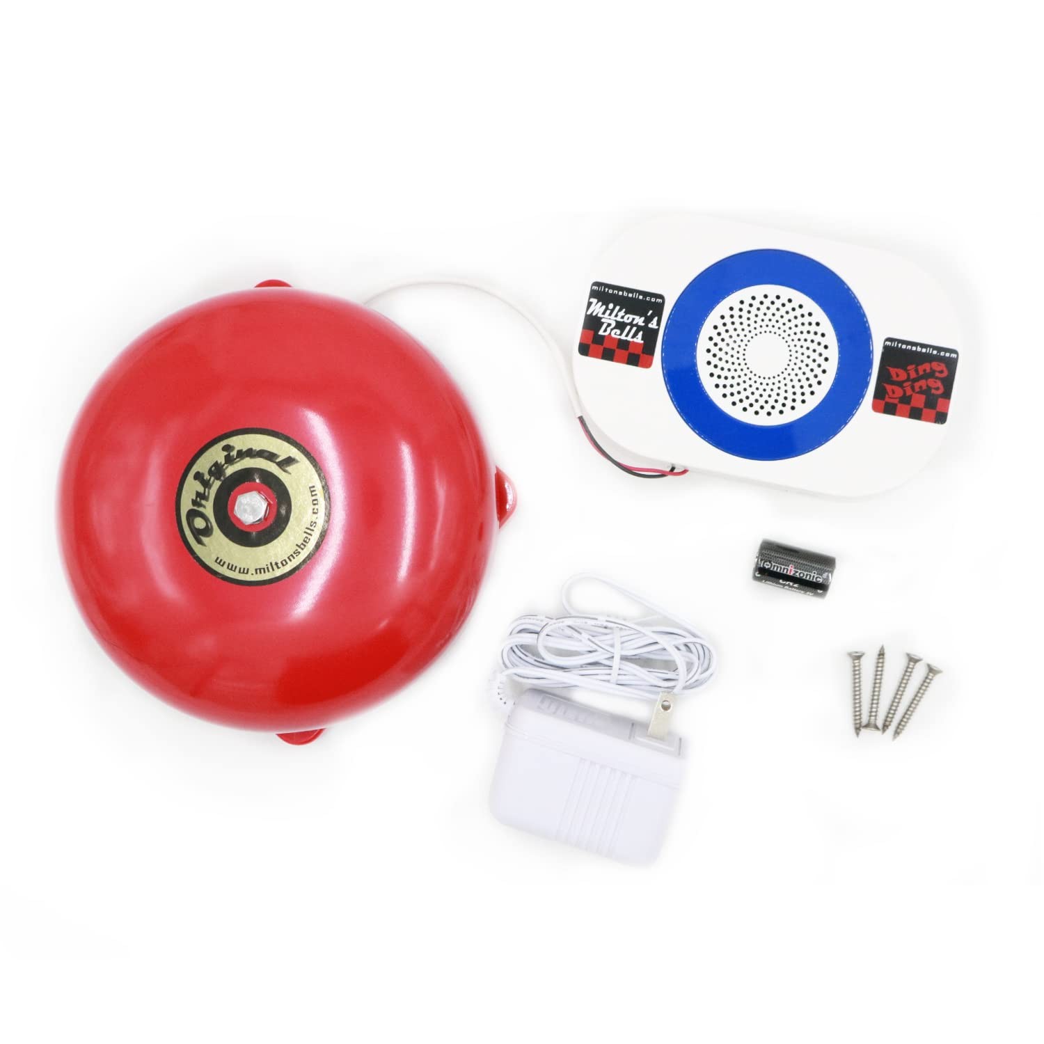 MILTON'S BELLS Doorbell Wireless Chime Kit