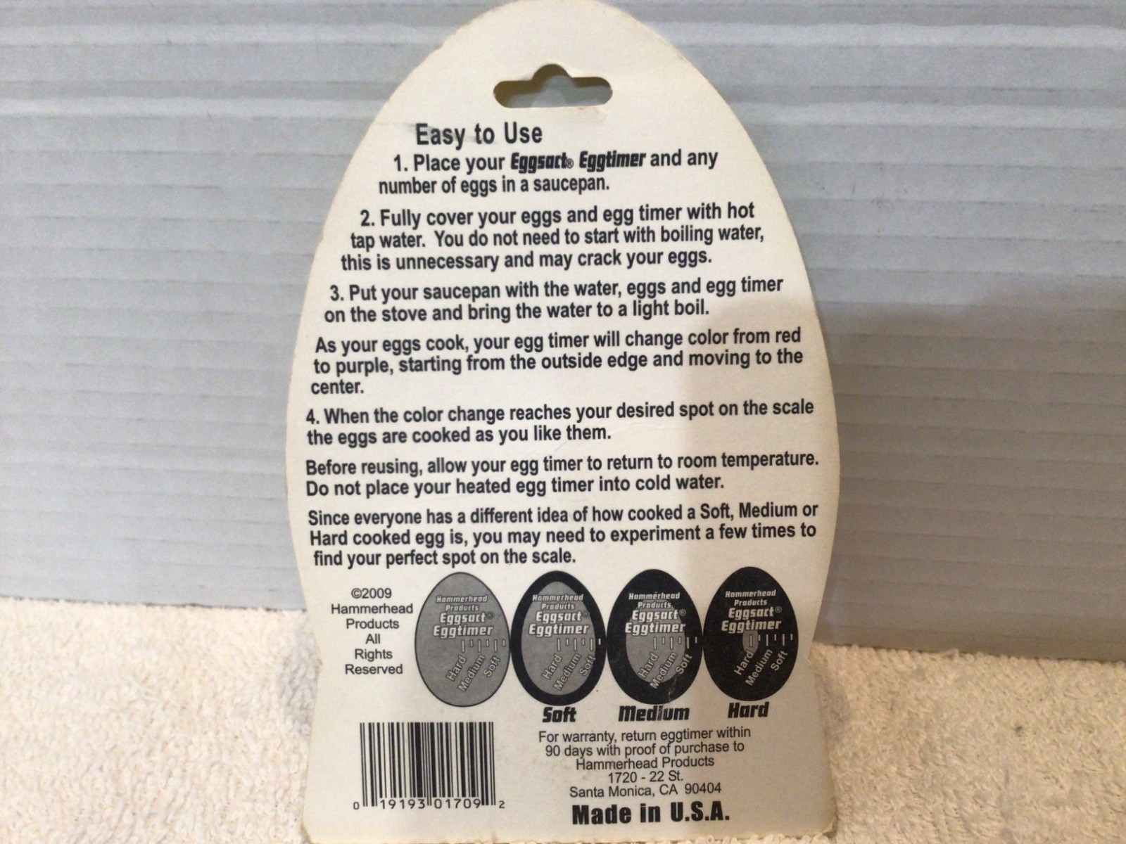 Color Changing Eggsact Eggtimer