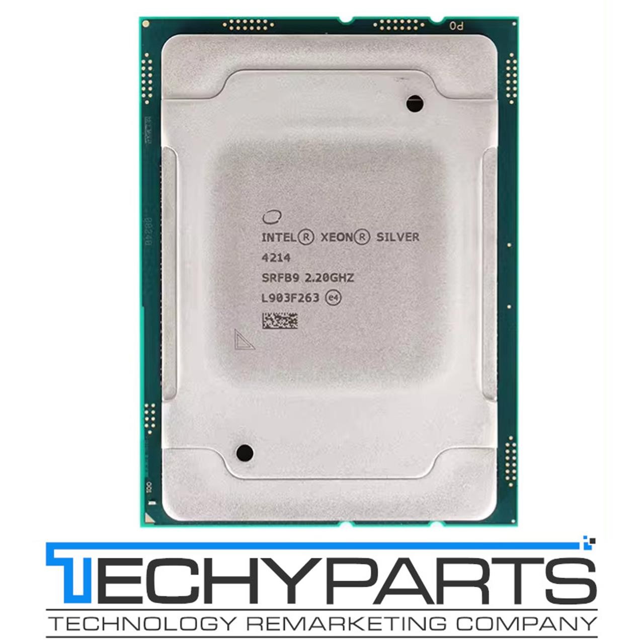 Intel SRFB9 Xeon Silver 4214 2.2Ghz 12-Core 16.5MB L3 LGA3647 Processor CPU