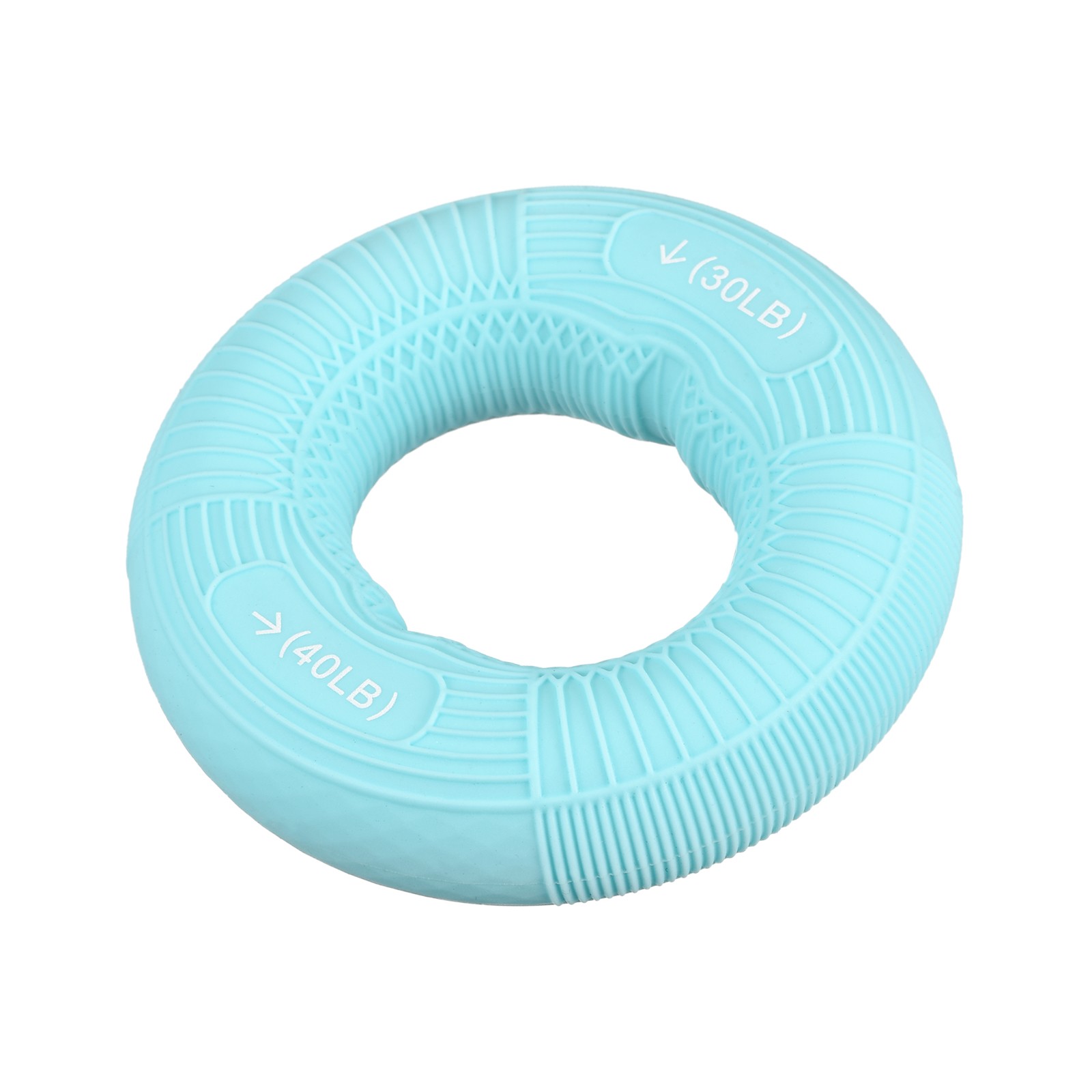 3.07" 30 - 40Lbs Hand Grip Strengtheners Hand Grip Ring for Rock Climbing Blue