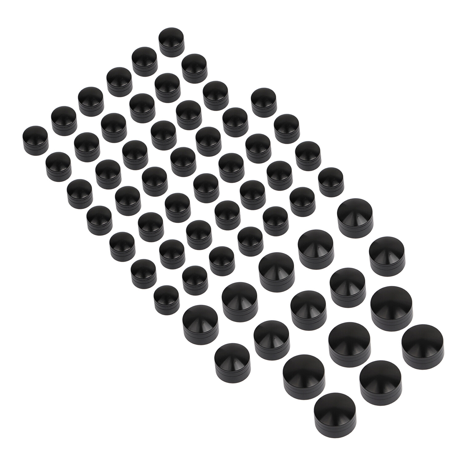 Black CNC Engine Bolt Cover Cap For Harley Electra Glide Ultra Classic FLHTCU US