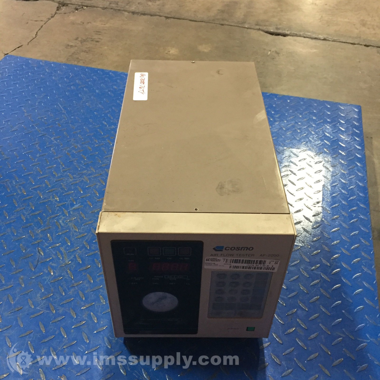 Cosmo AF-2200BJR 50L 3.0K Air Flow Leak Tester USIP