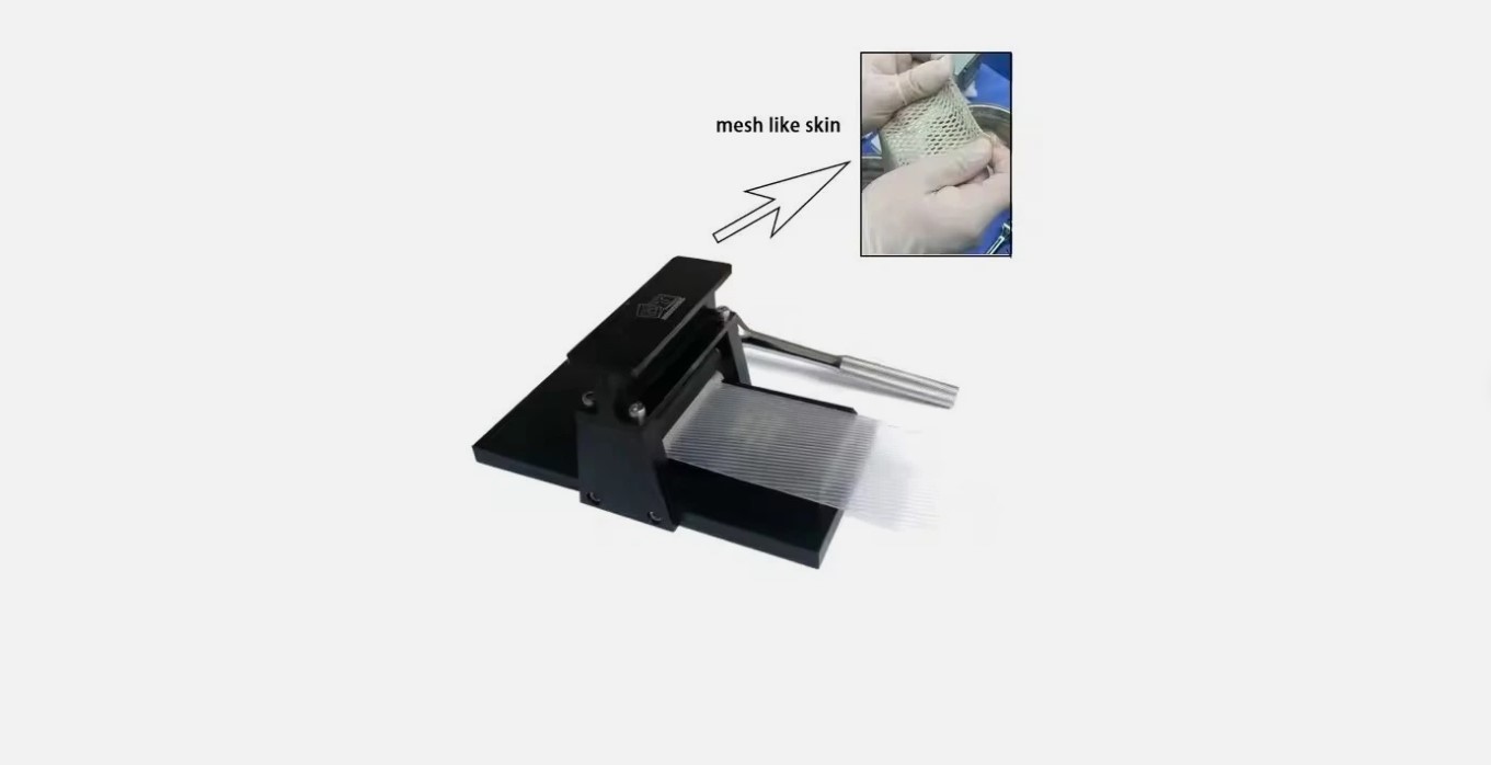 Best Quality Surgical Burns Skin Graft Mesher Machine