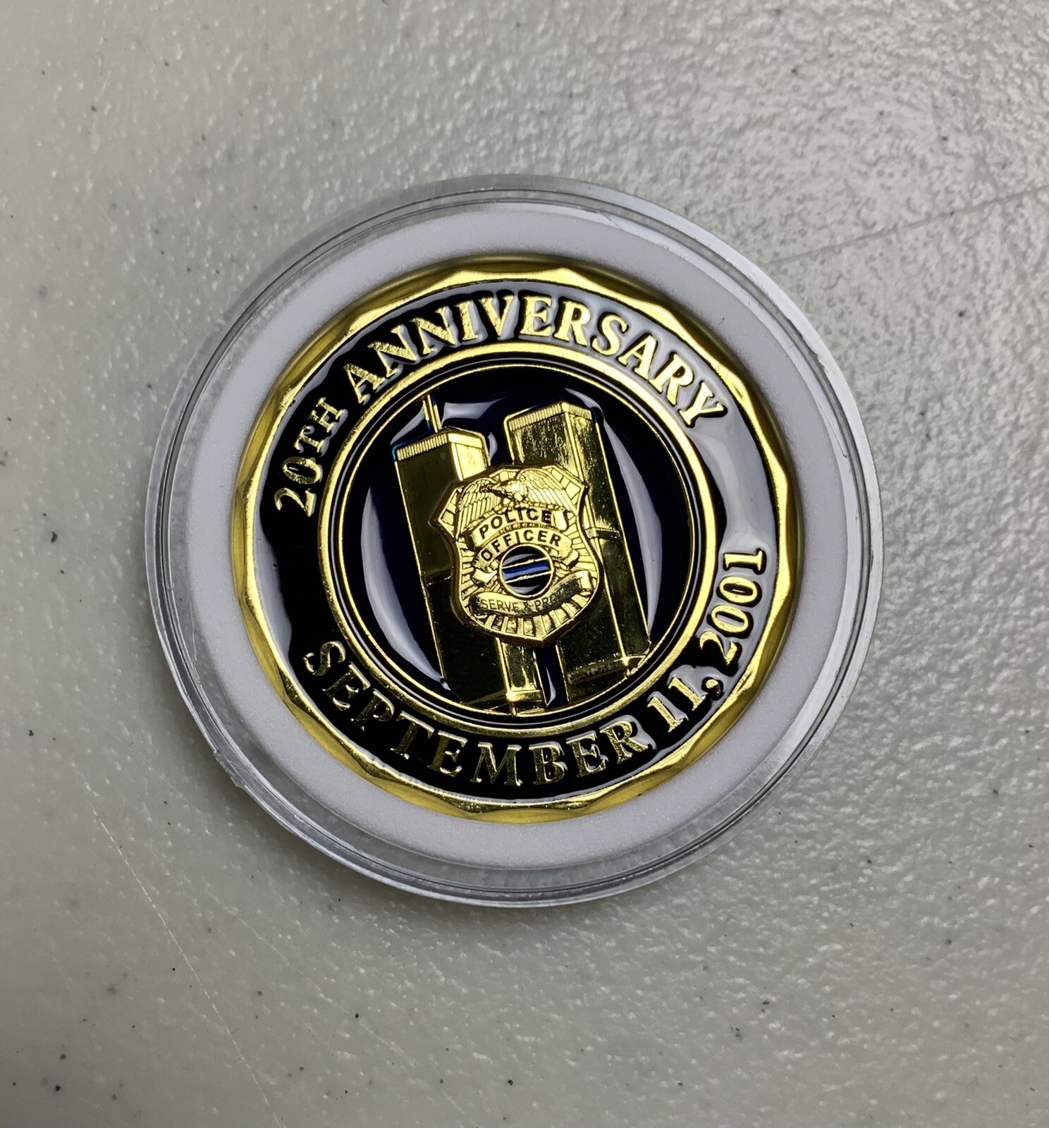 9/11 20 year anniversary challenge coin WTC 9-11-2001 September 11 New With Case