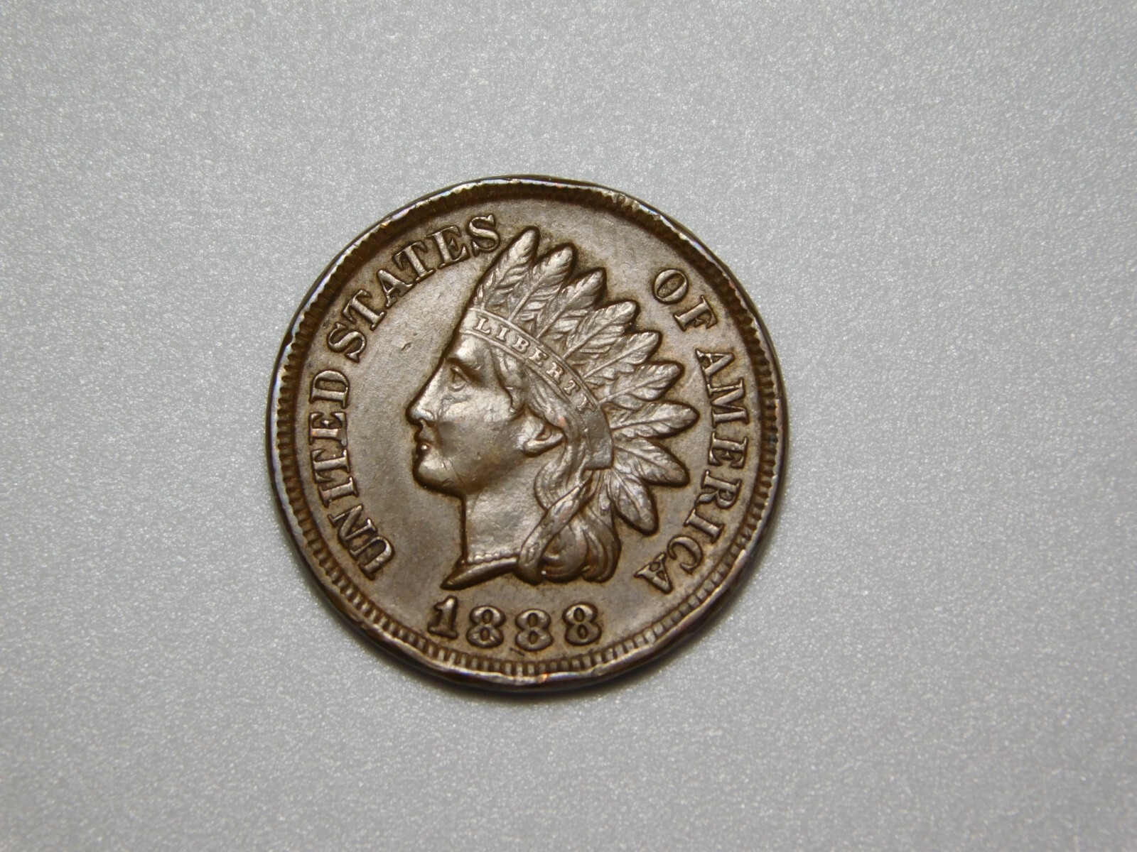 OLD US COIN 1888 INDIAN HEAD CENT PENNY
