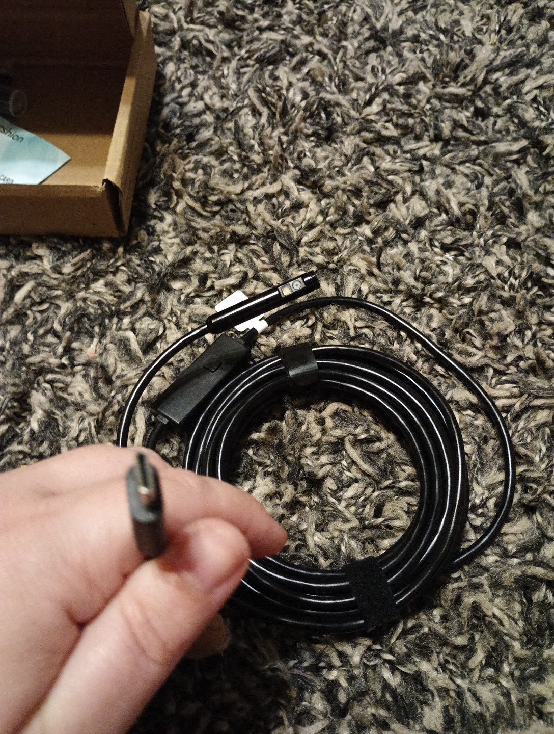 Intelligent Visual Industrial Endoscopy Camera