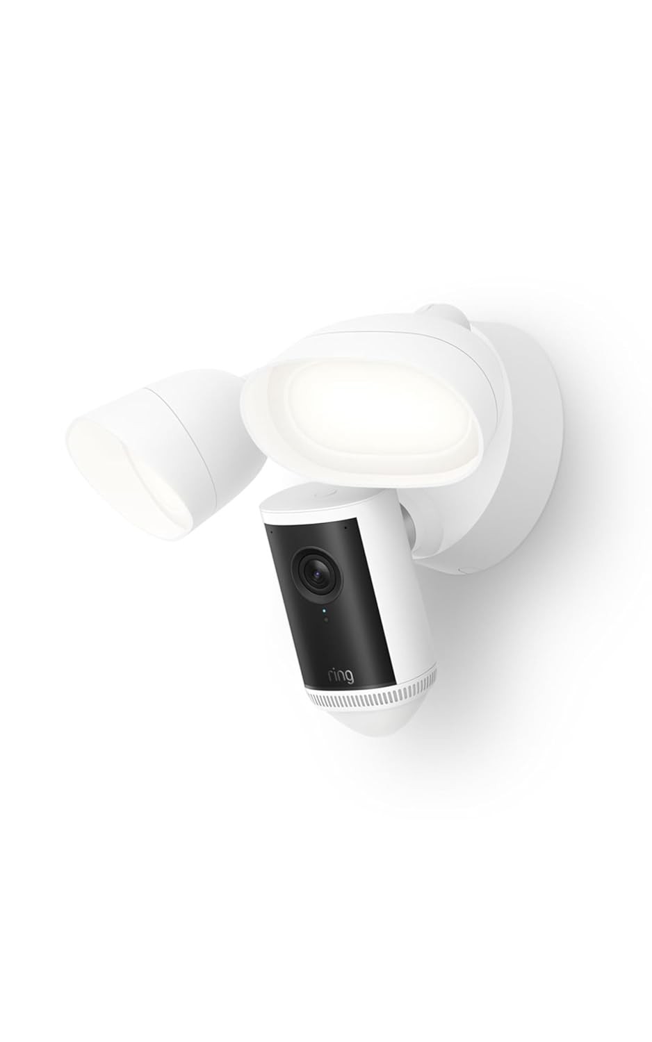 Ring Floodlight Cam Pro Wired 2nd Gen (Newest Model) Retinal 4K - White
