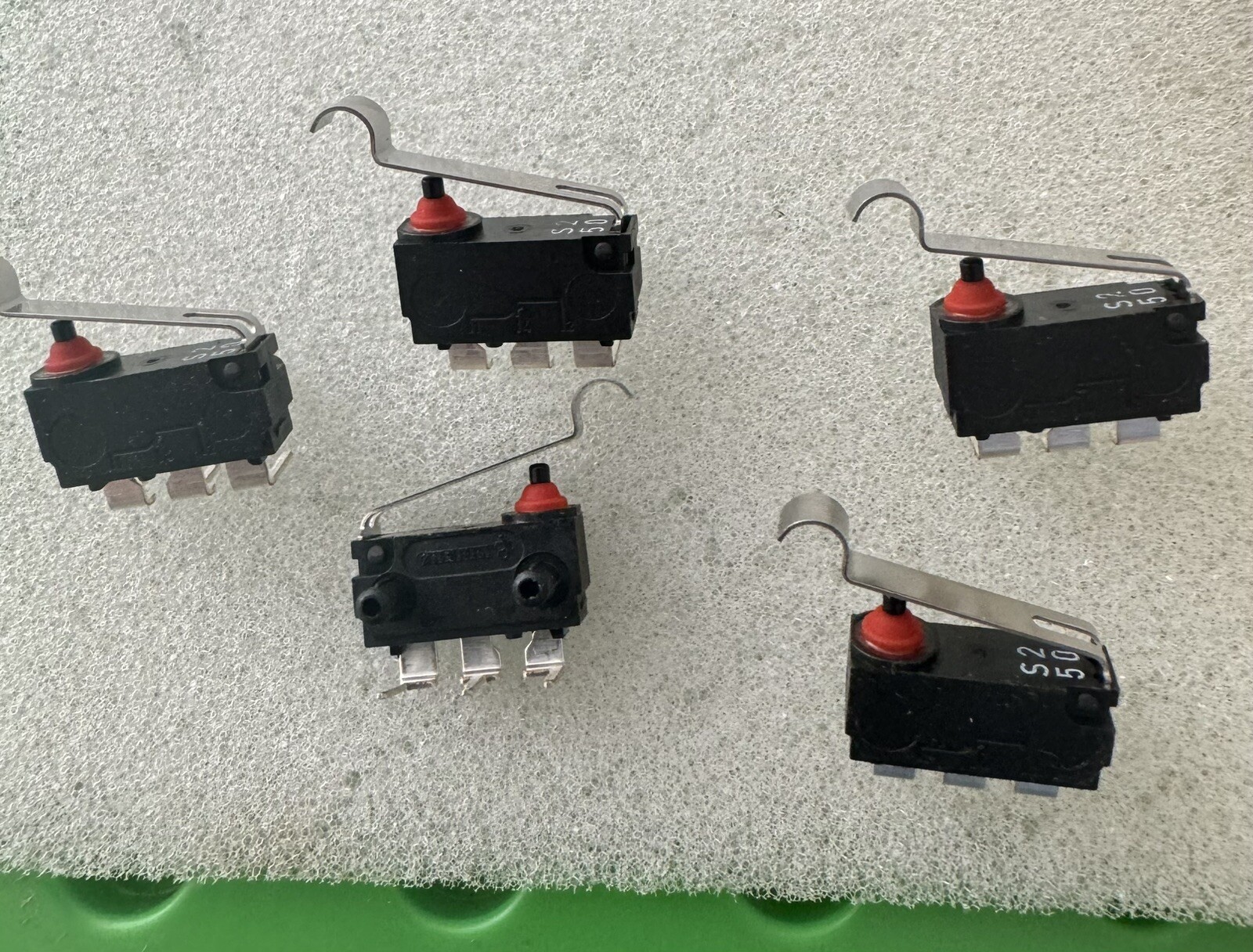 Push Button Snap Action Micro Switch Pack Of 25