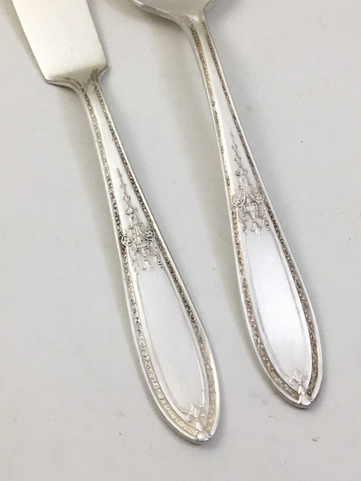 Rogers International Silver TRIUMPH 1925 Silverplate Sugar Spoon & Butter Knife