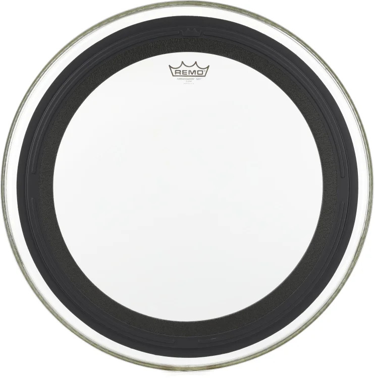 Remo Ambassador SMT Clear Bass Drumhead - 22 inch