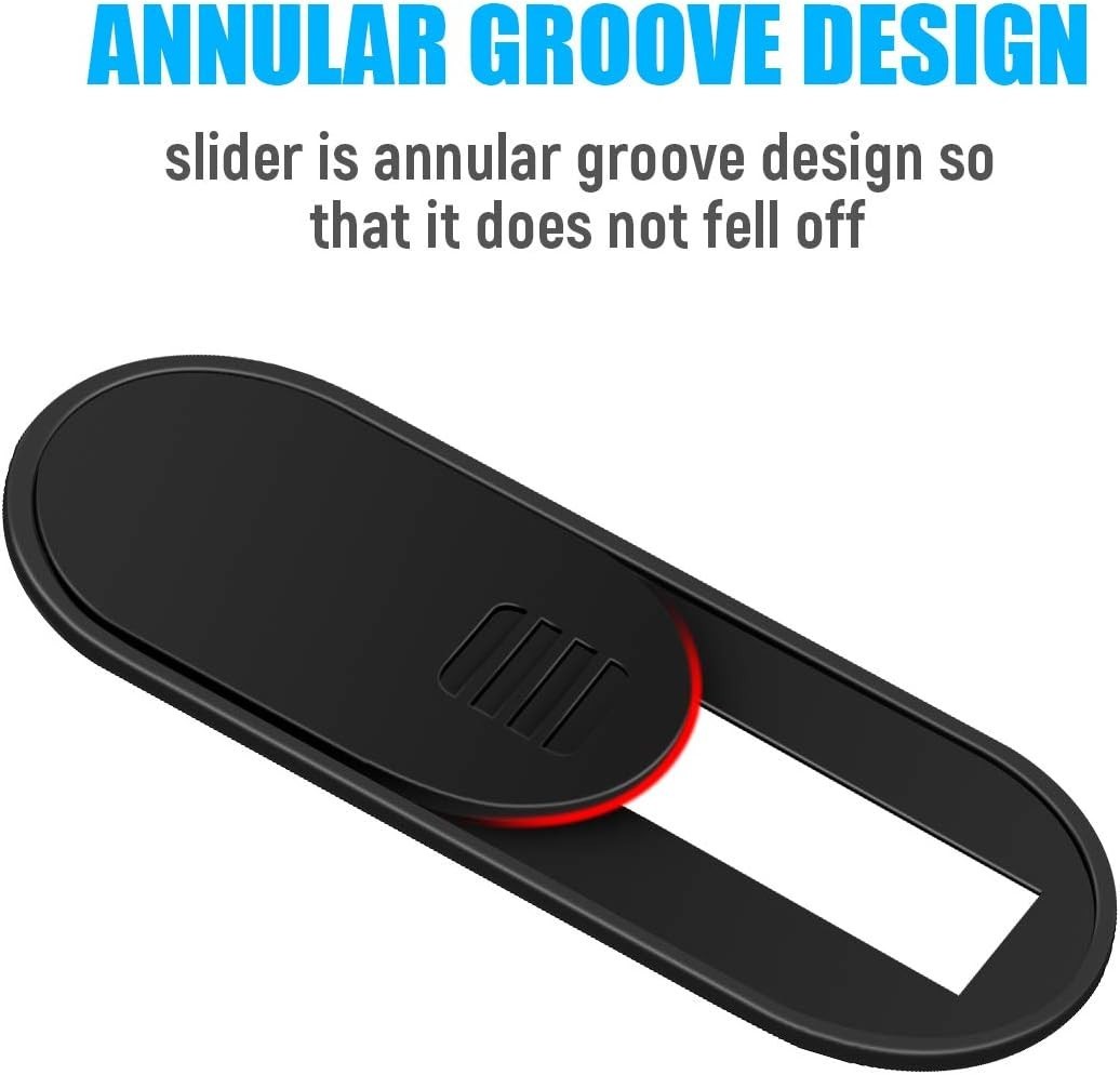Webcam Cover Slide, Ultra Thin Phone Camera Cover, Camera Cover Blocker for M...
