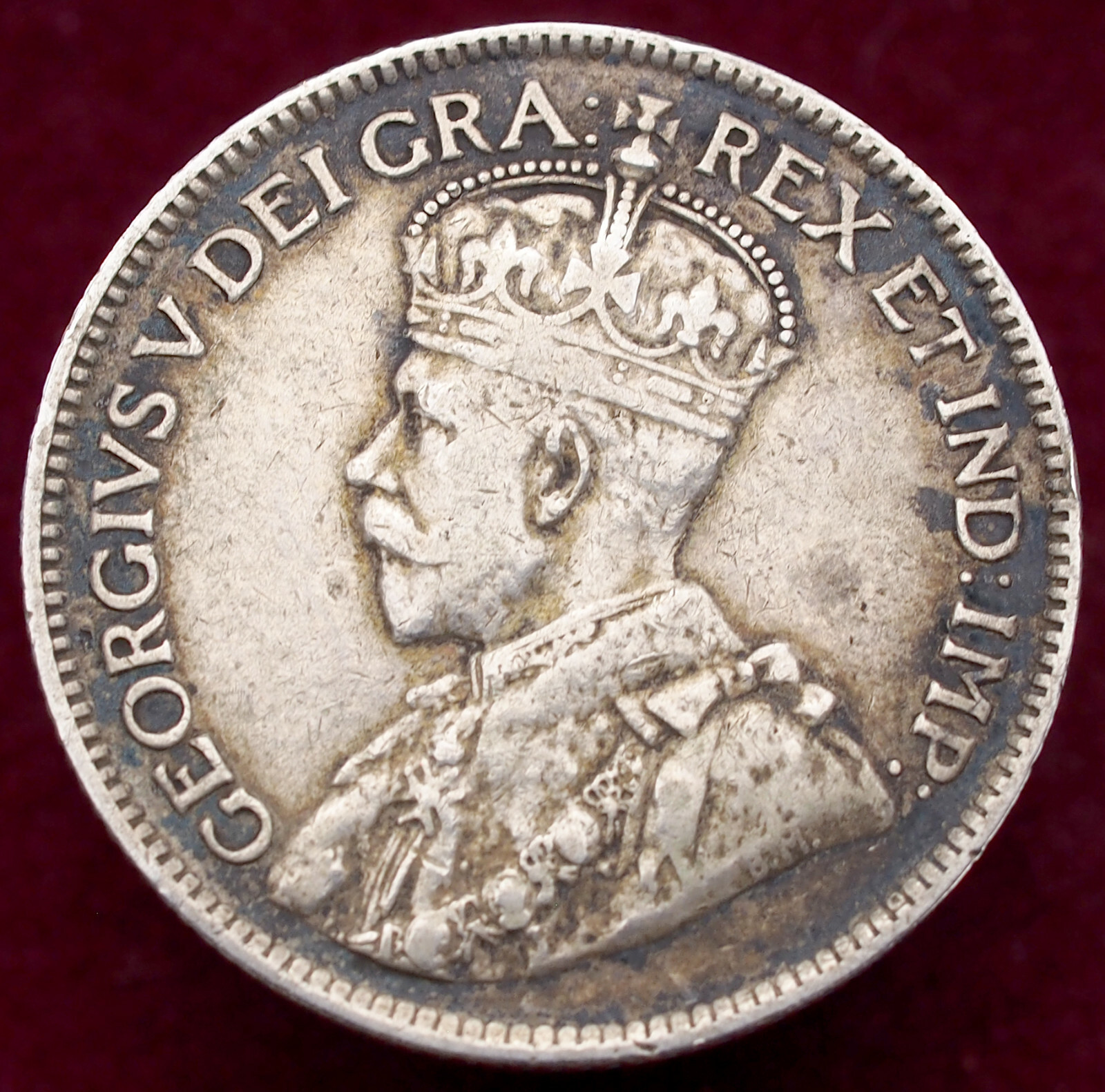 Canada Newfoundland 25 Cents 1919 C (H3010)