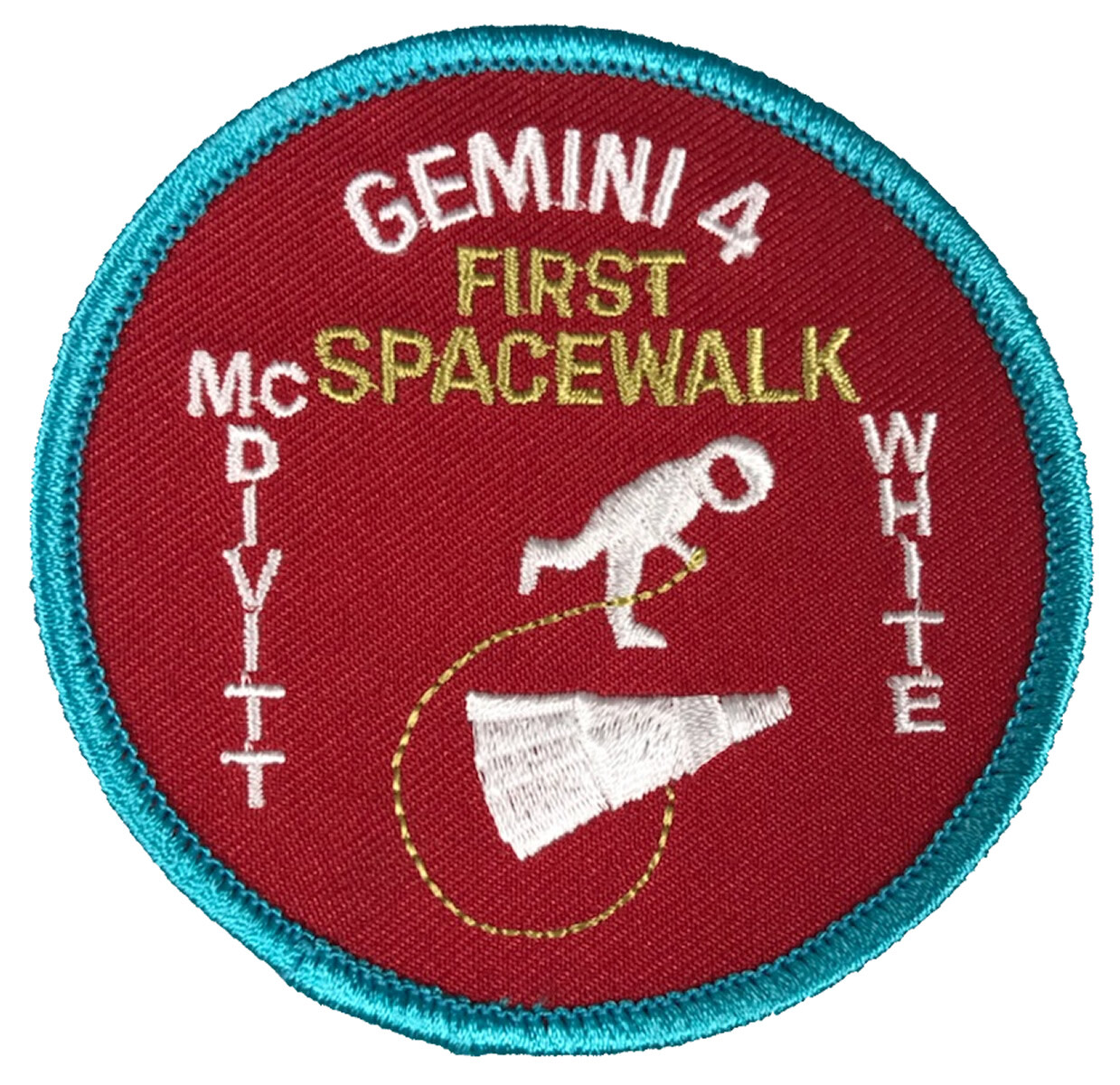 GEMINI 4 FIRST SPACE WALK PATCH - Color - Veteran Owned Business.